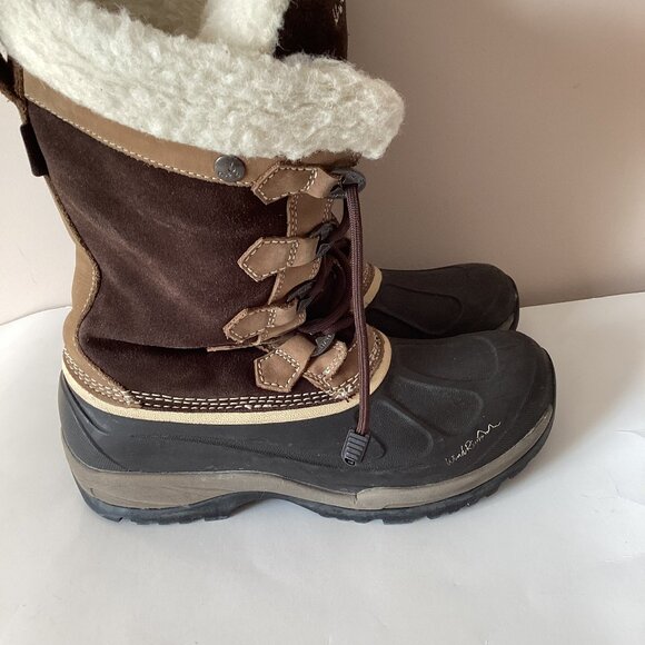 WindRiver T-max 400 Tarantula Women's Size 10 Leather Boots Anti-Slip Waterproof - Picture 6 of 10